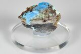 Vibrant Blue, Cyanotrichite Crystal Aggregates - China #186025-1